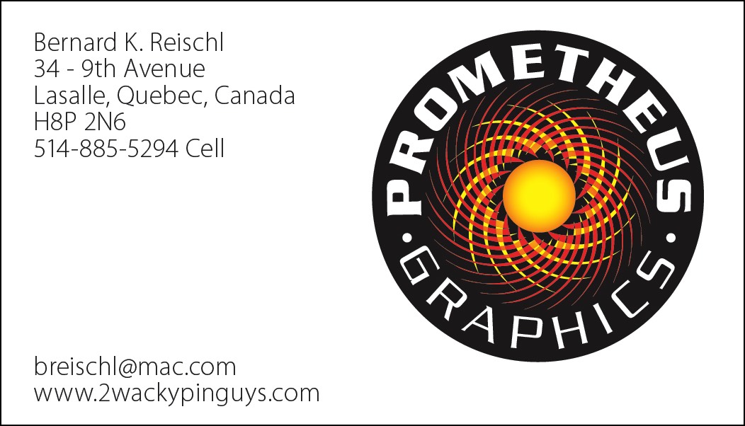 Prometheus Graphics Business Card